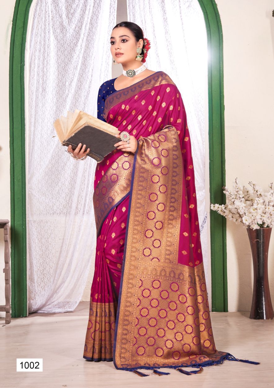 Bunawat Ragini 1 Banarasi Silk Saree Catalog
